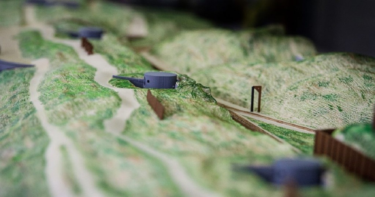 EXPERIENCE WORLD WAR I WITH THIS 3D-PRINTED MODEL OF THE BELGIAN COASTLINE