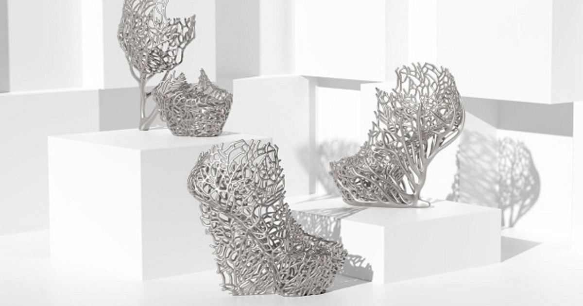 ICA & KOSTIKA LAUNCHES LUXURY 3D PRINTED EXOBIOLOGY SHOE COLLECTION