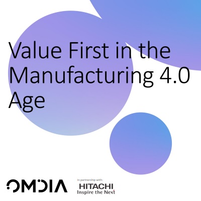 Value First in the Manufacturing 4.0 Age
